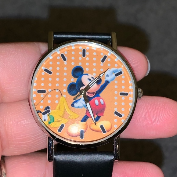 Mickey Mouse Watch Orange /black